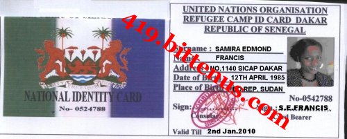 Samira id card